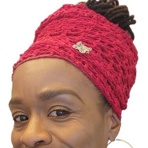 Crochet Hair Wrap
